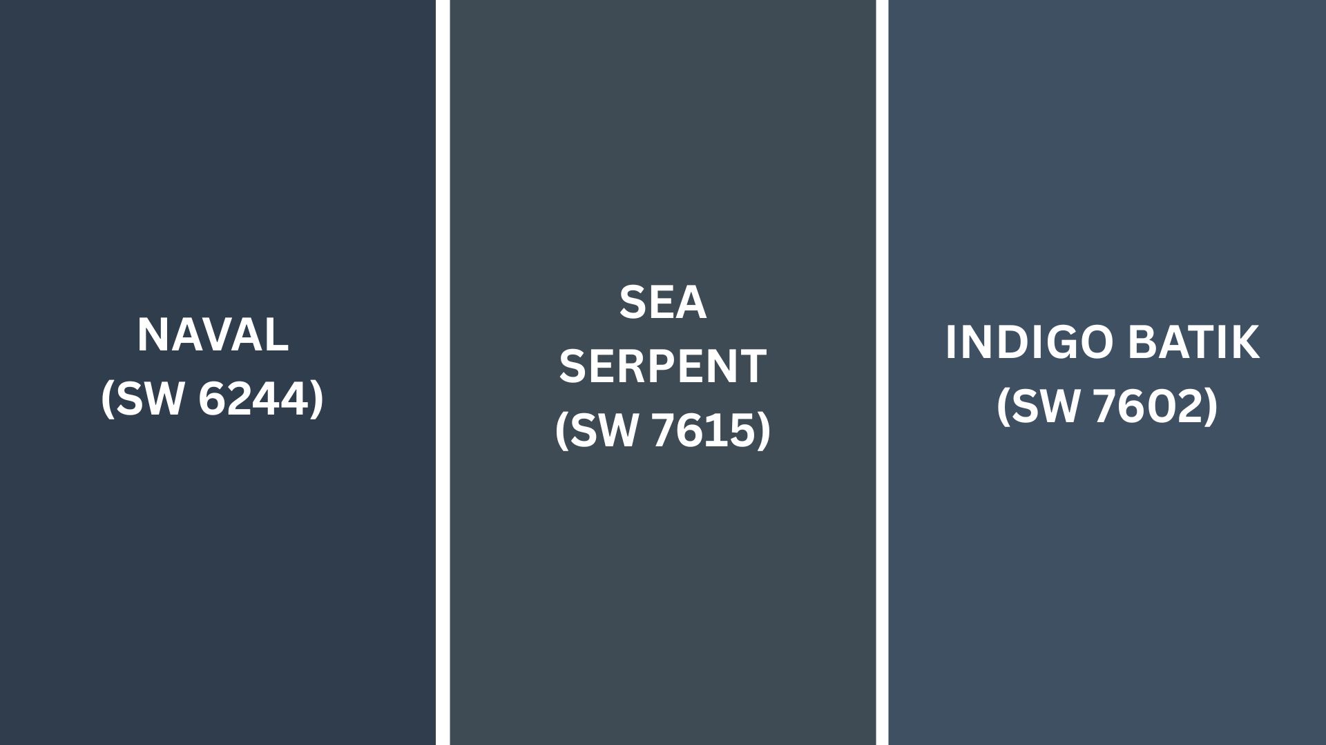 sherwin williams alternatives to hale navy