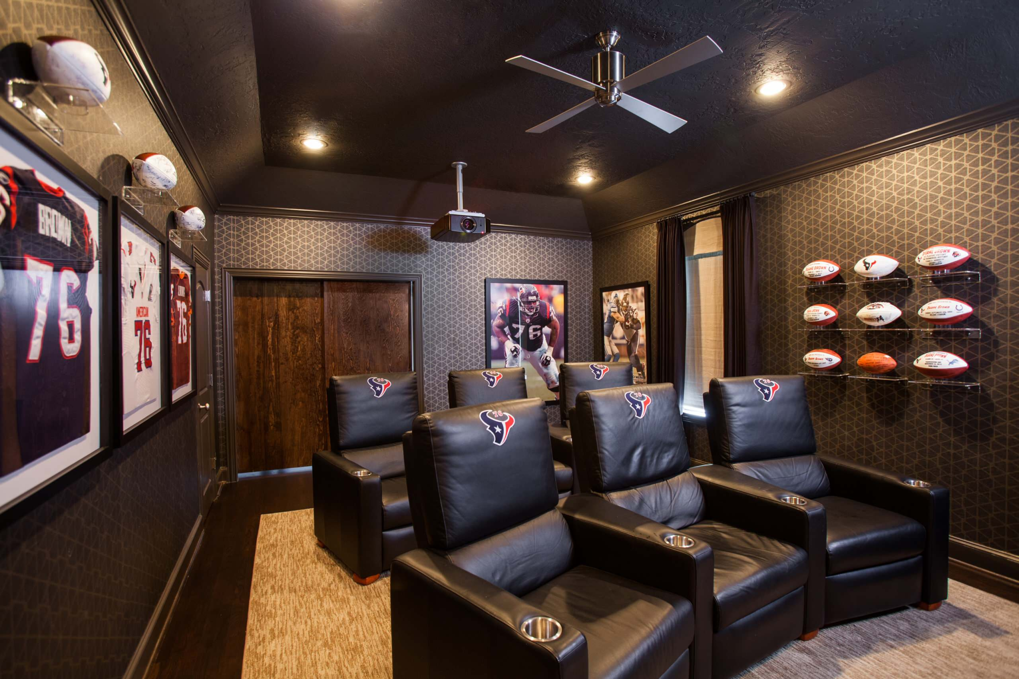 Designing the Ultimate NFL Game Day Room