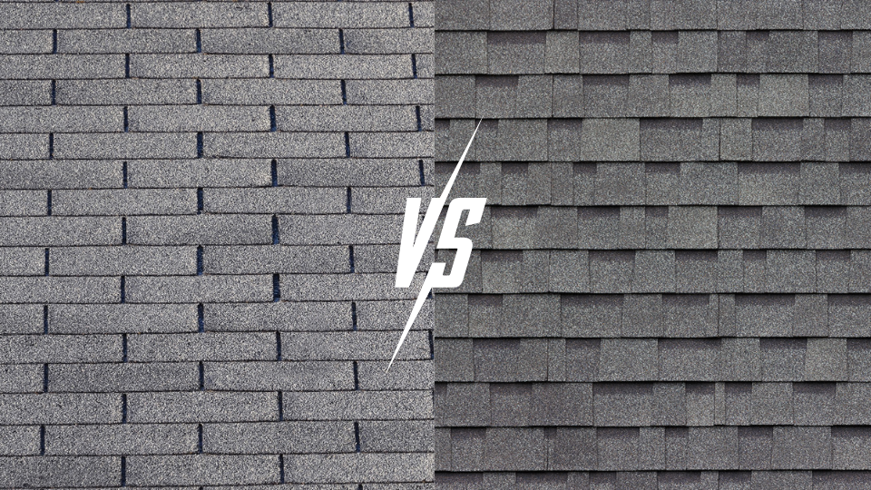 3 tab vs architectural shingles