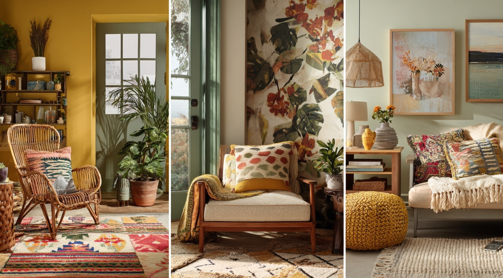 Boho vs Eclectic vs Cottagecore Simple Style Guide