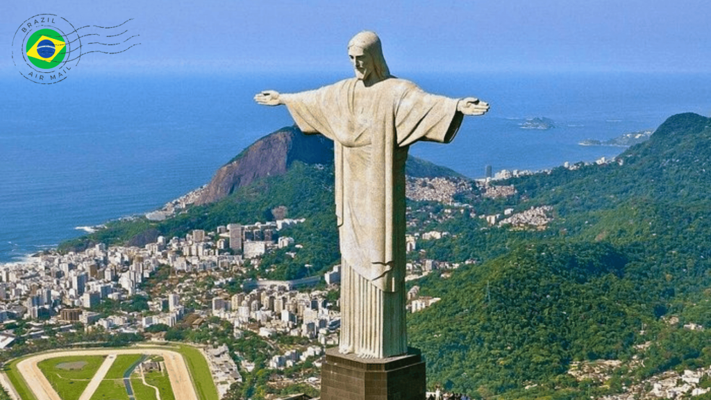 Christ the redeemer Brazil most famous man made landmark in South America