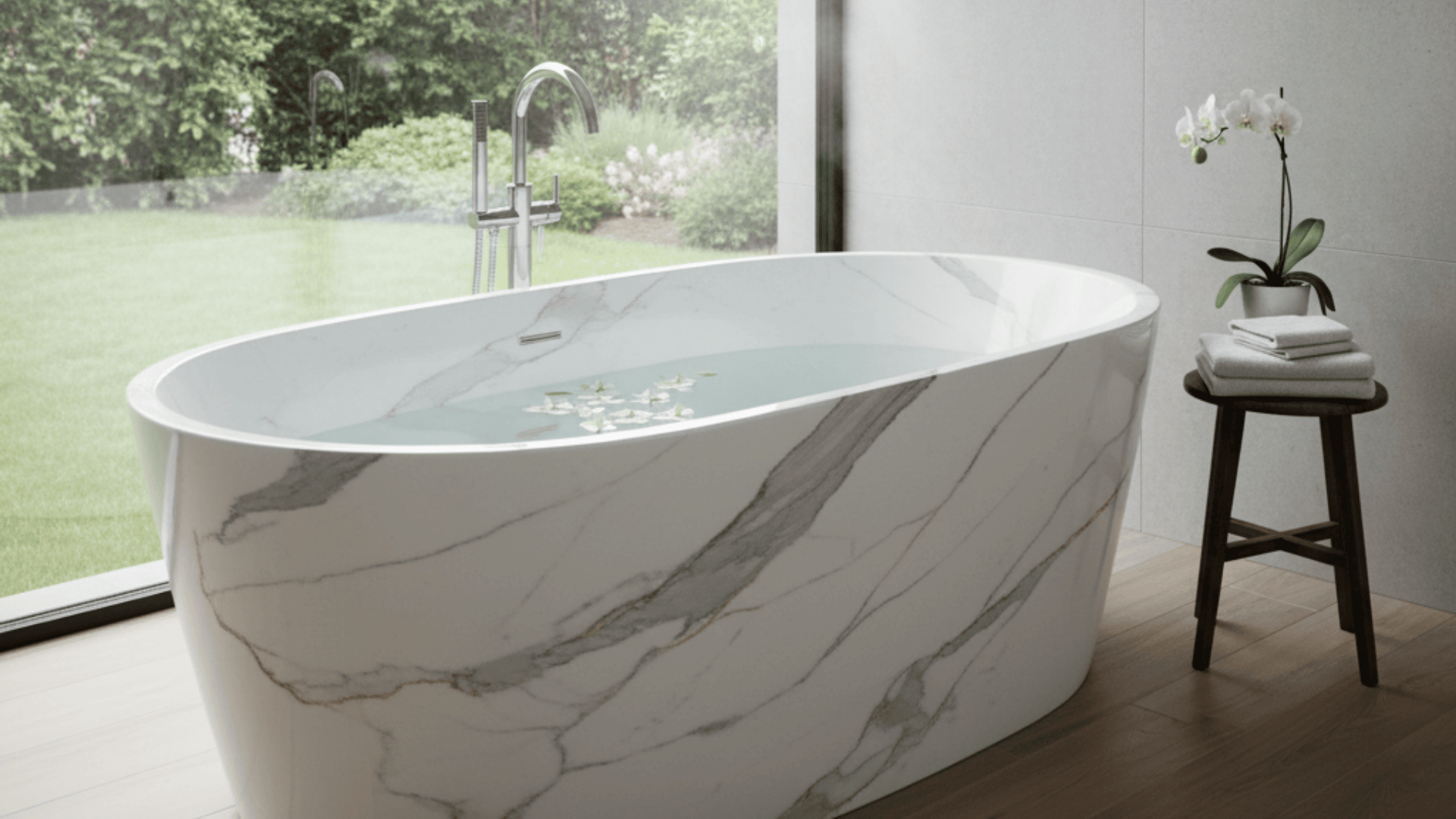 Cultured Marble Bathtub