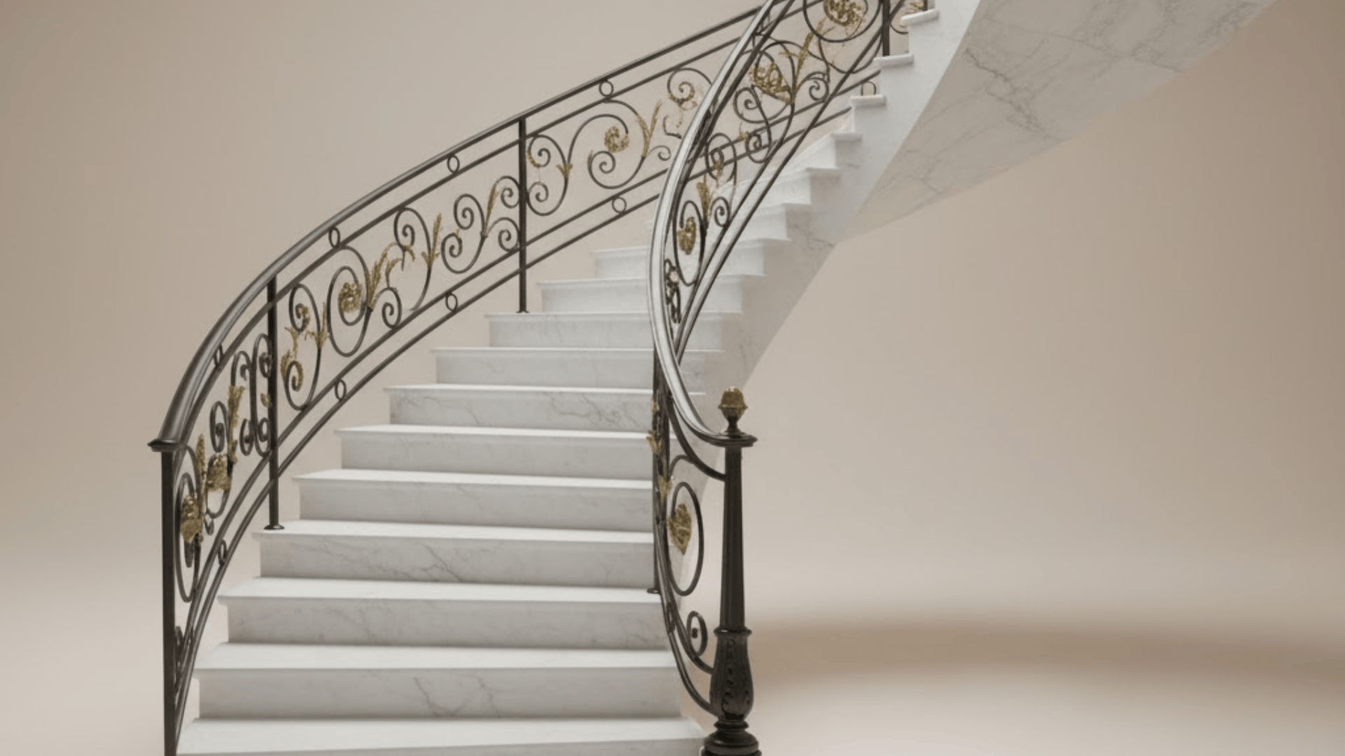Curved Staircase
