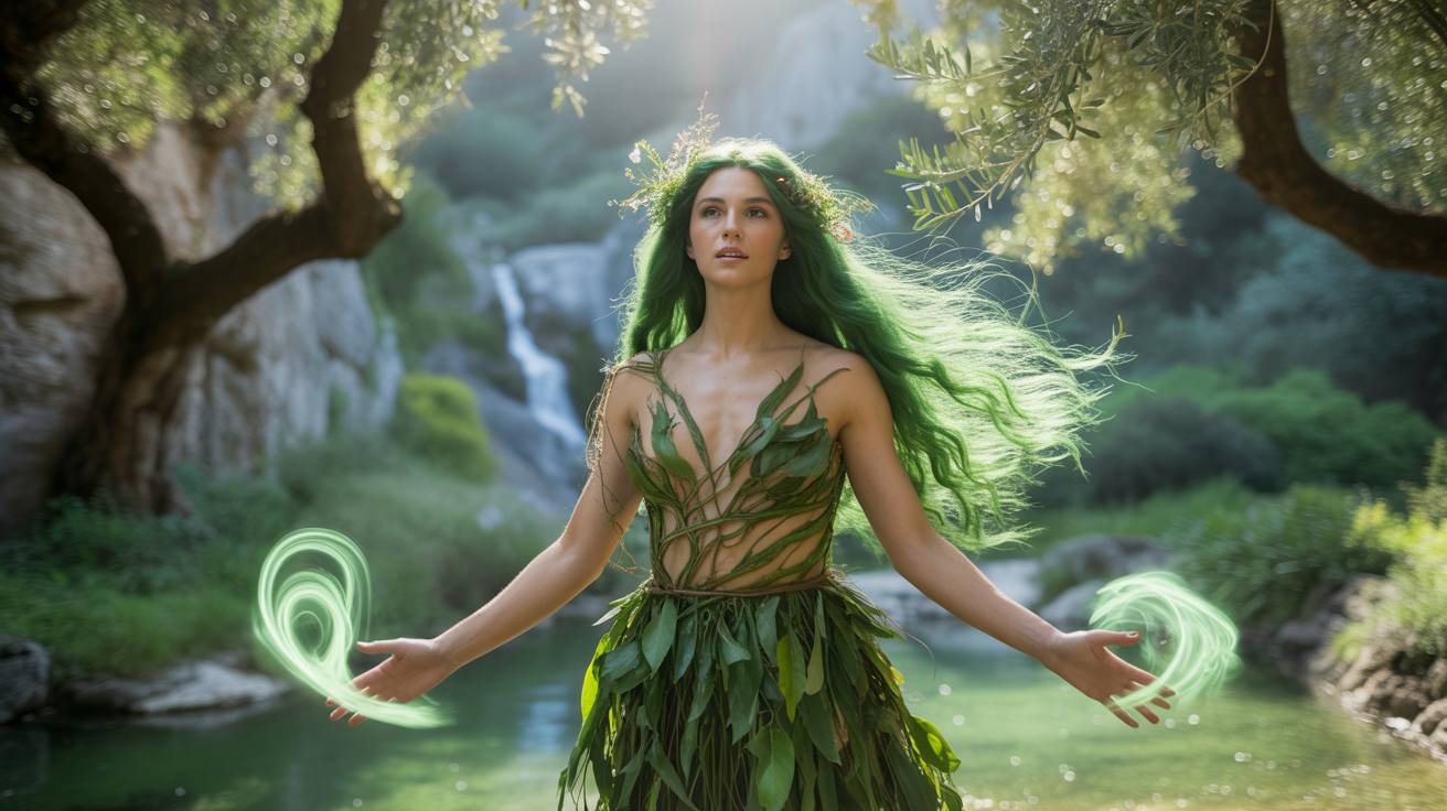 Green in Greek myth gods, symbols and color lore