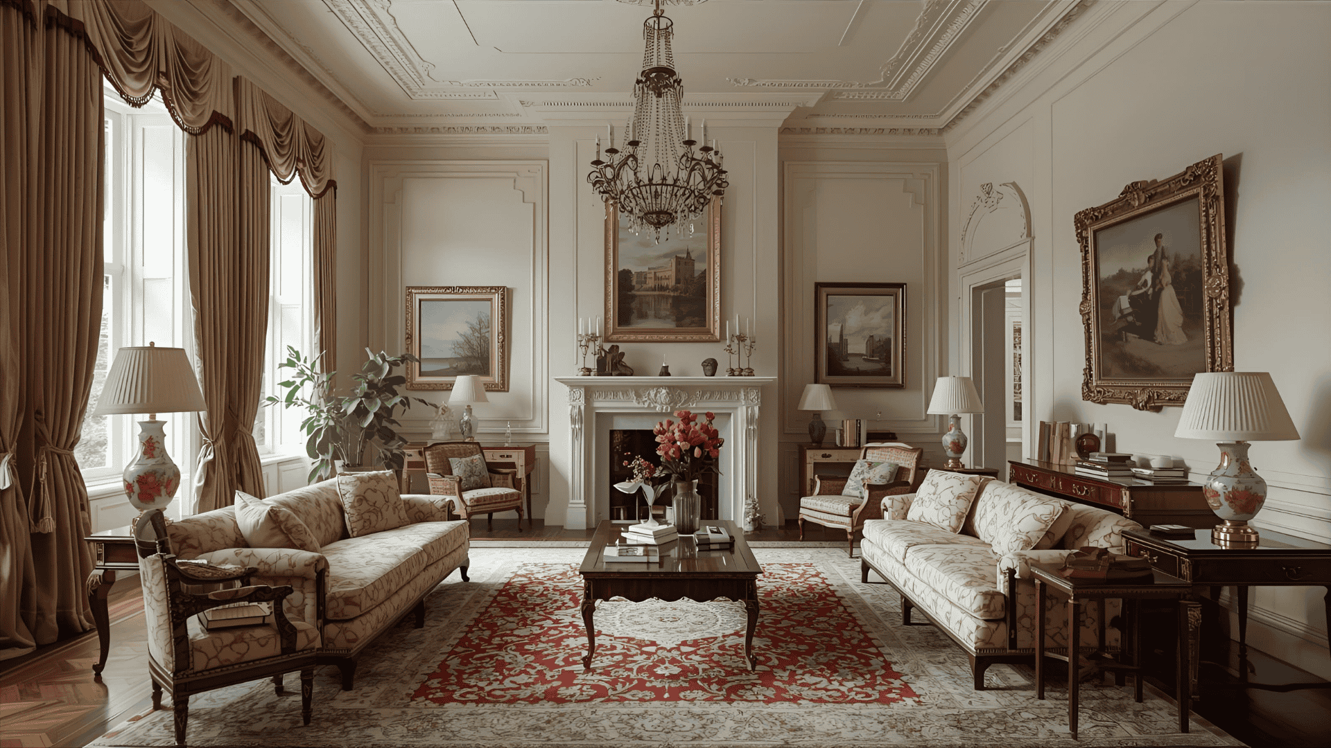 Interior of a Georgian Home