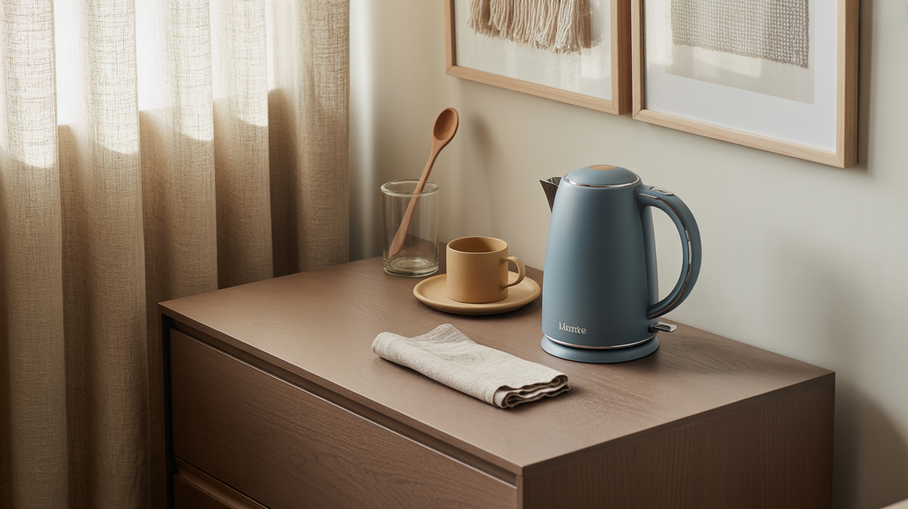 bedroom coffee corner