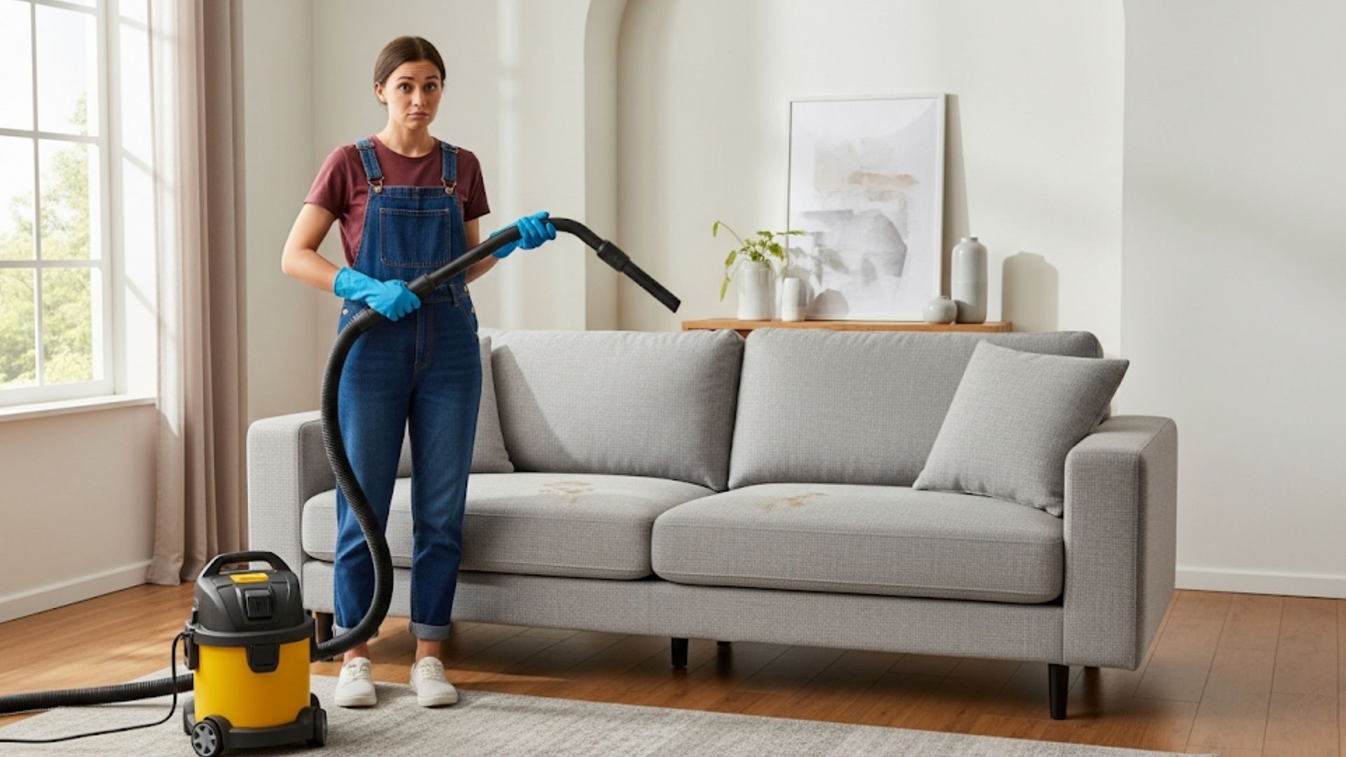 can you use a wet vac on a couch
