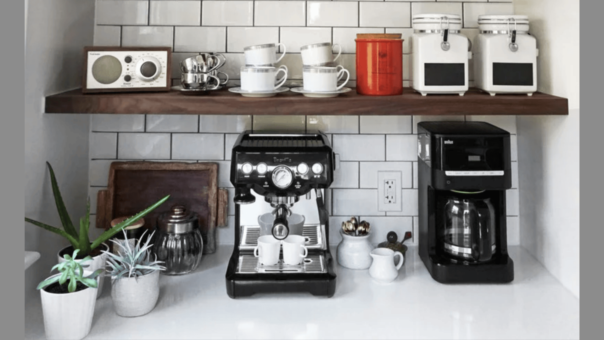 coffee bar ideas for small spaces