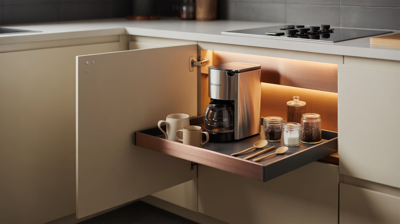 kitchen interior coffee