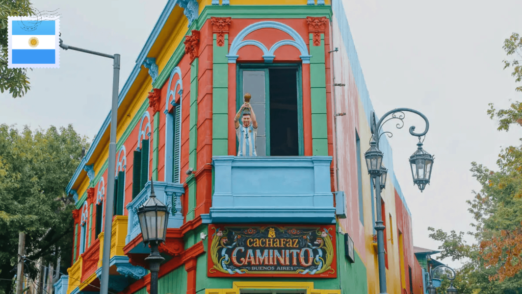 la boc -& caminito Argentina most famous man made landmark in South America