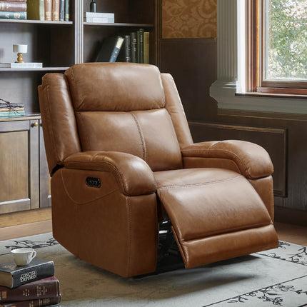 leather recliner