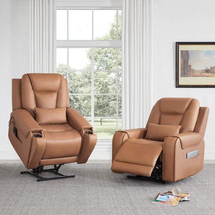 leather recliner