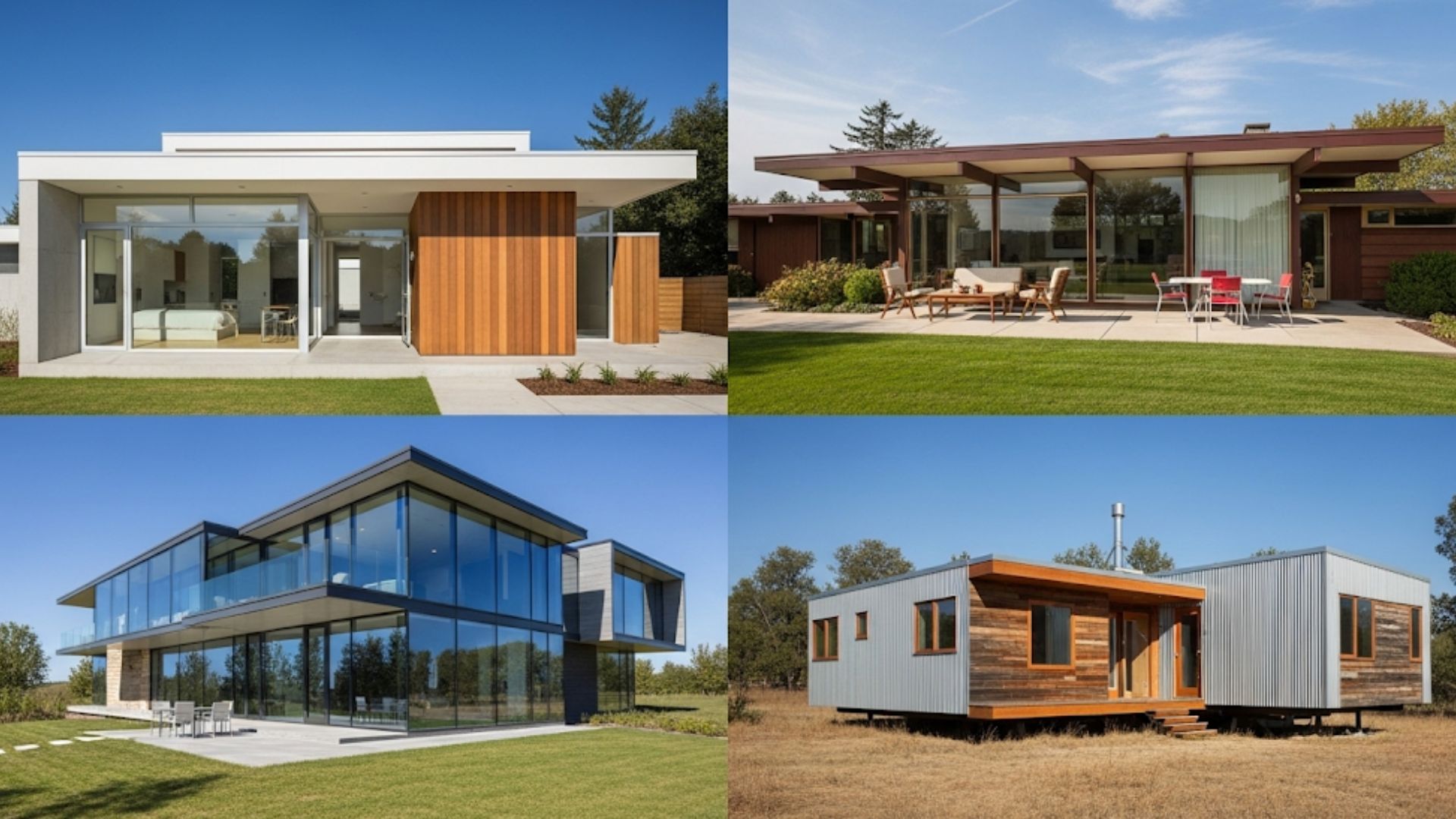 modern house styles and their price differences