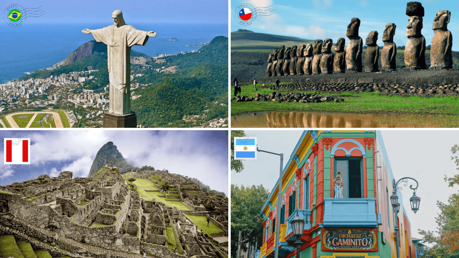 most famous man made landmark in South America