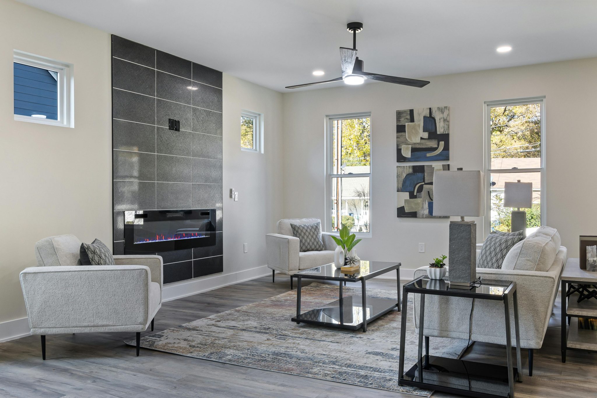 Transform Your Living Room with Luxury Wall Art