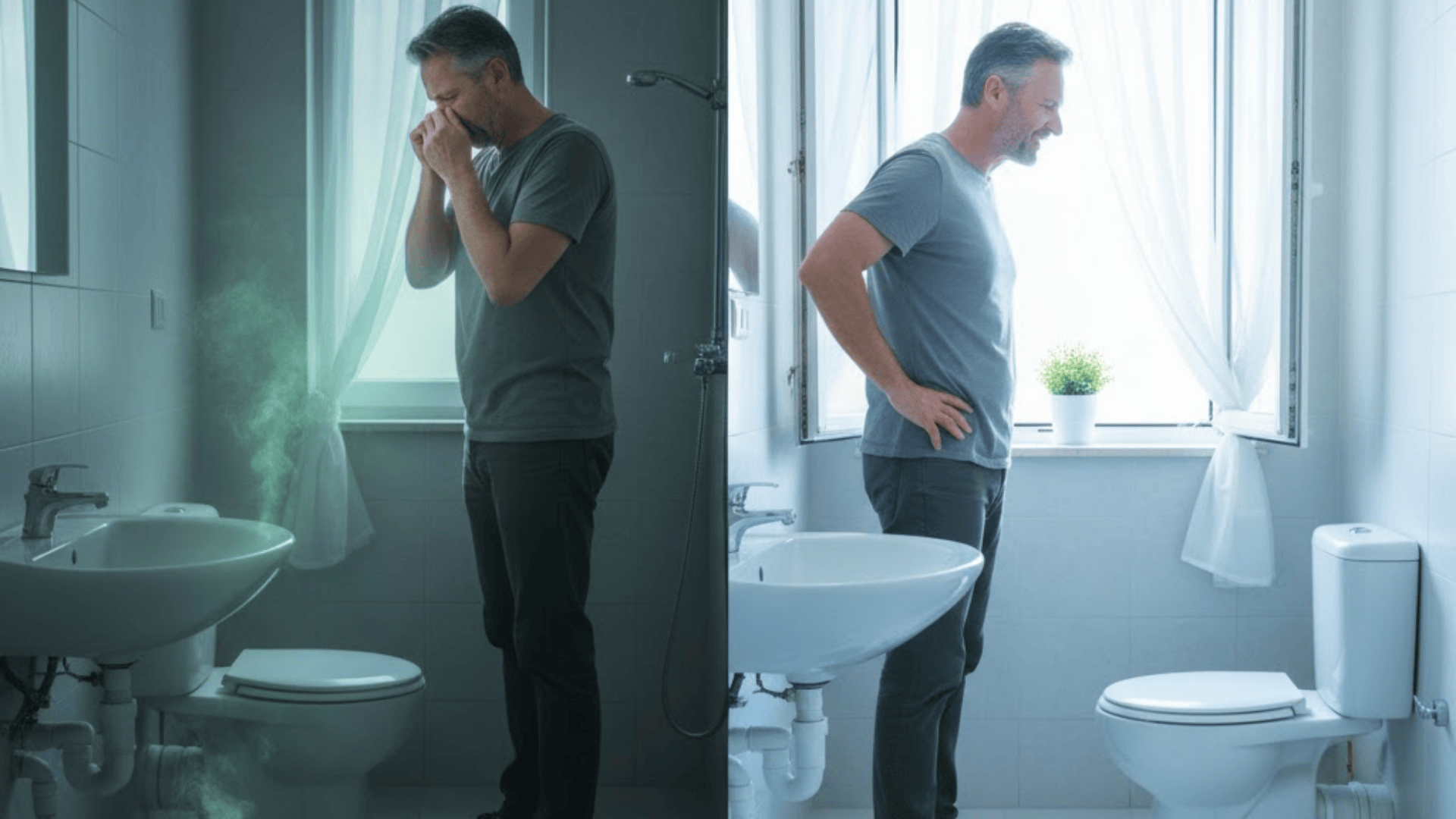 sewage smell in house