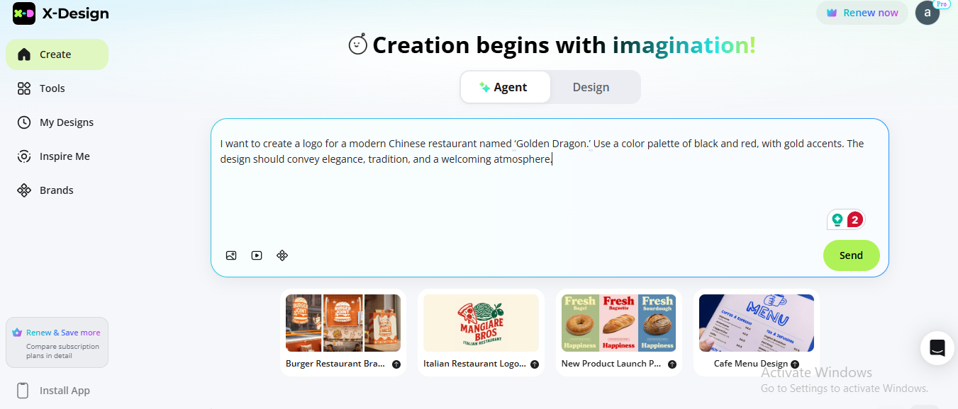Transform Logo Creation with an AI Agent
