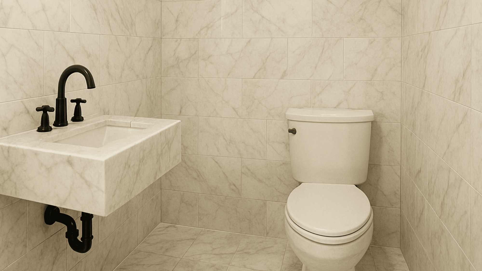 17 surround yourself with marble