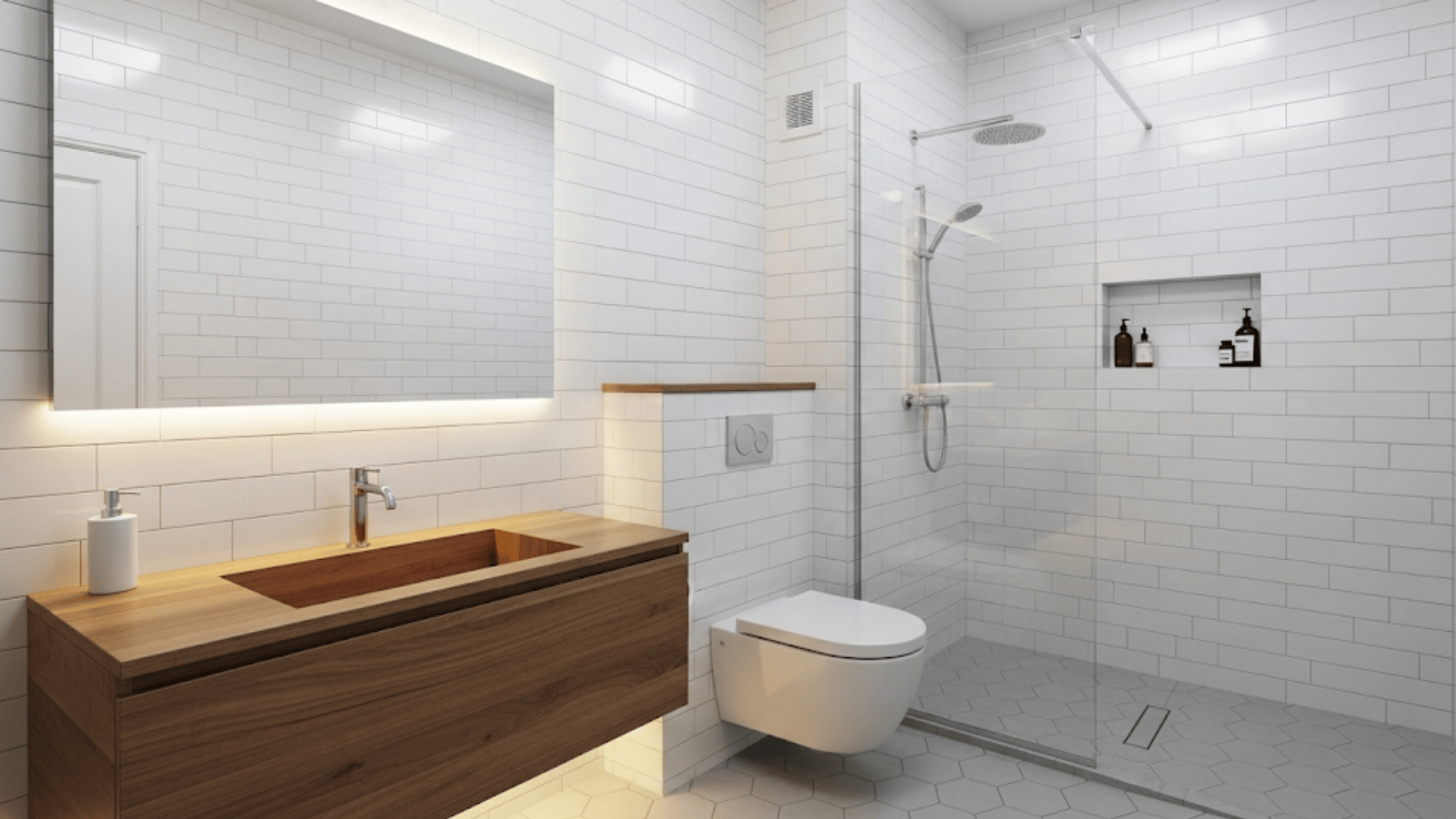 3 vertical subway tiles