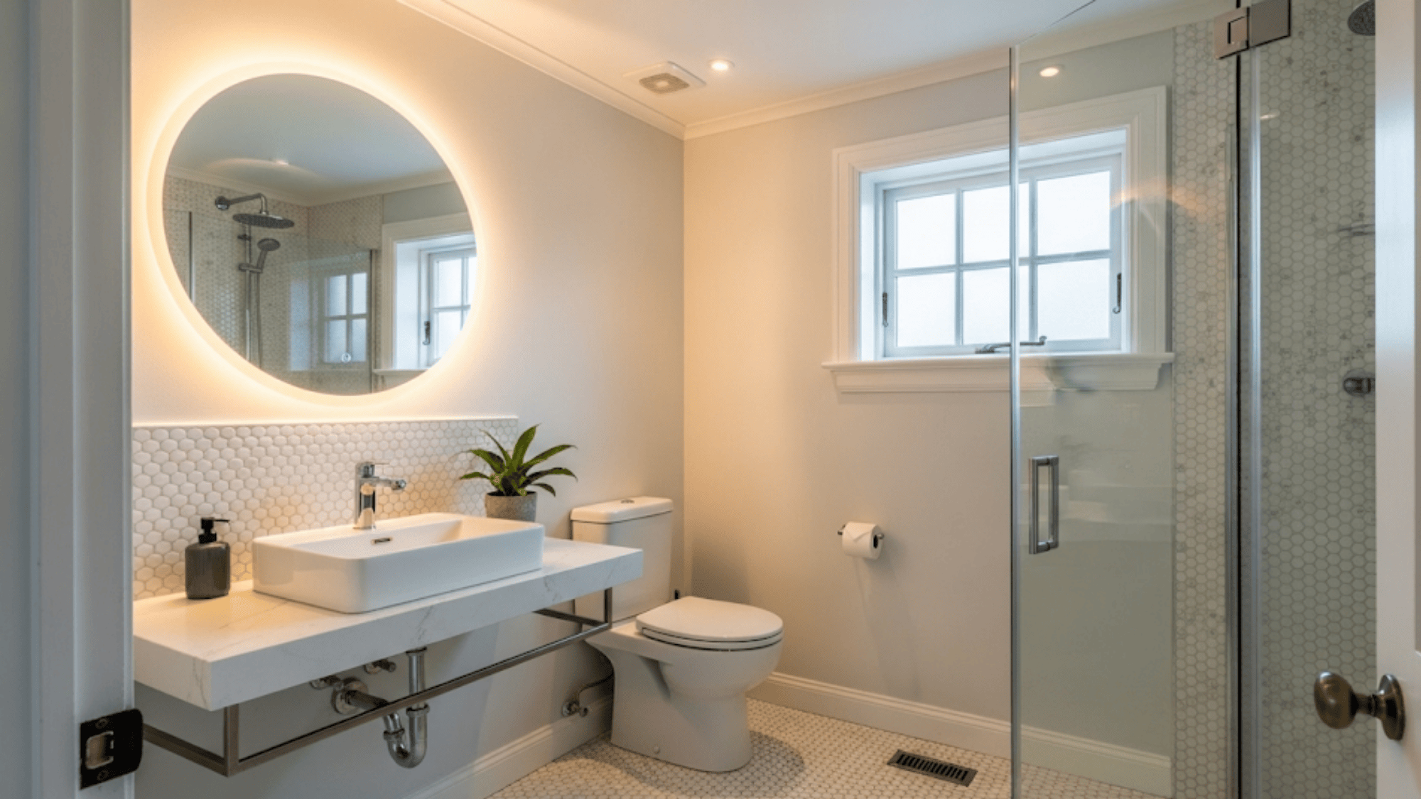 5 add appeal with penny tile floors