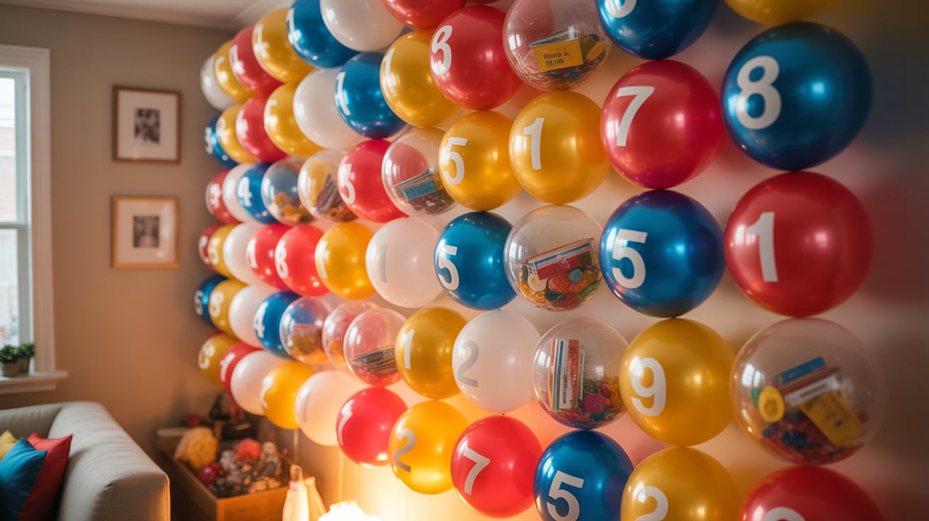 Balloon Countdown Wall
