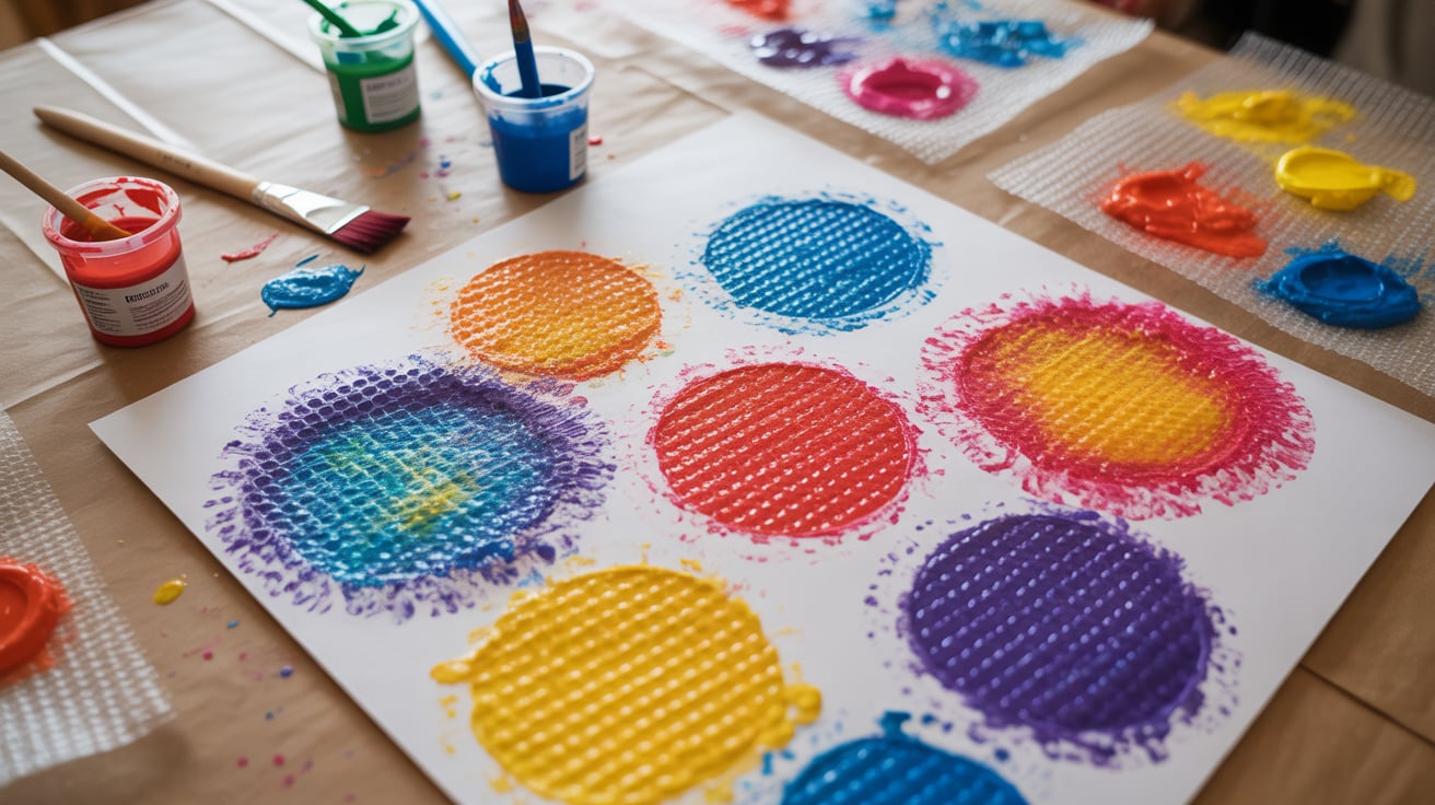 Bubble Wrap Fireworks