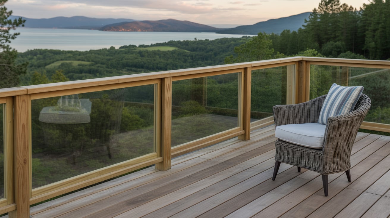 Clear Plexiglass Railing