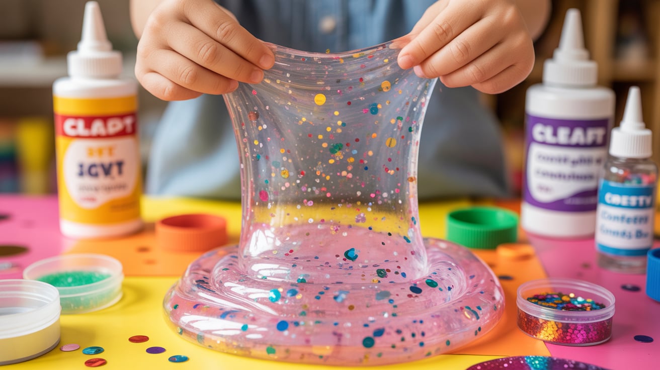 Confetti Sensory Slime