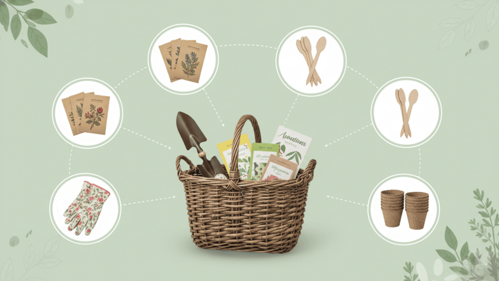 Easter Basket Ideas Gardener Basket