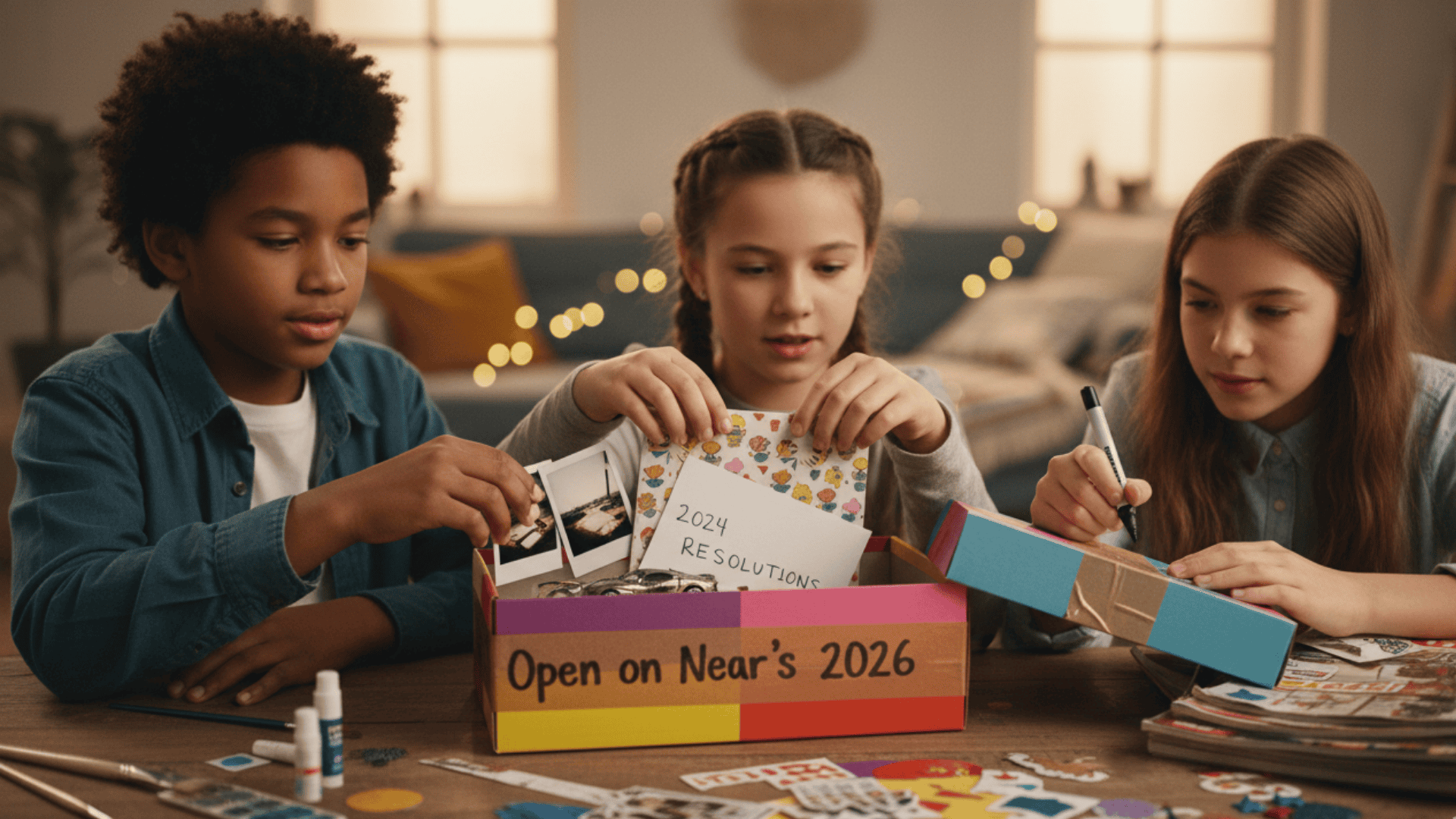 Family Time Capsule Box