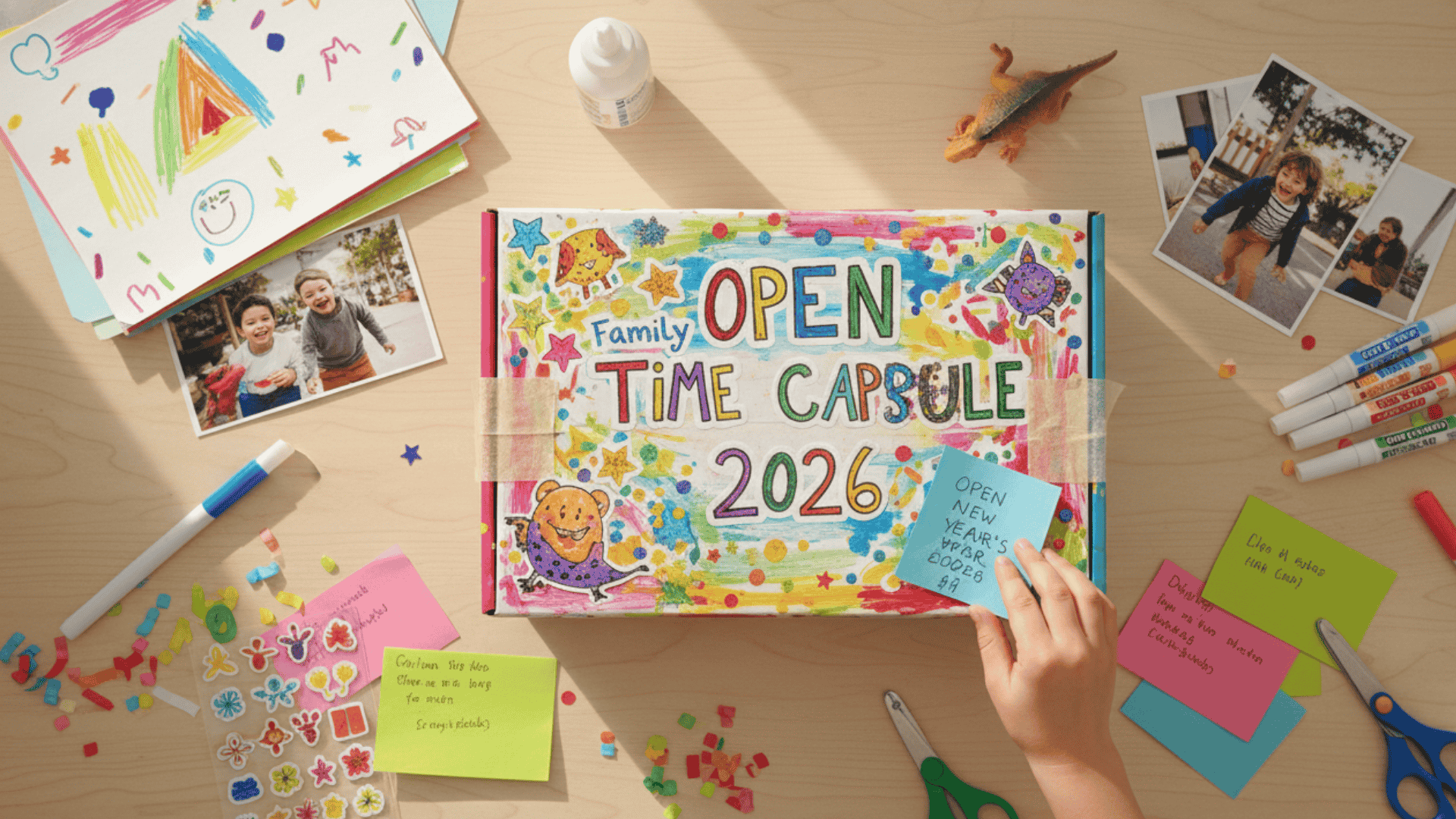 Family Time Capsule Box