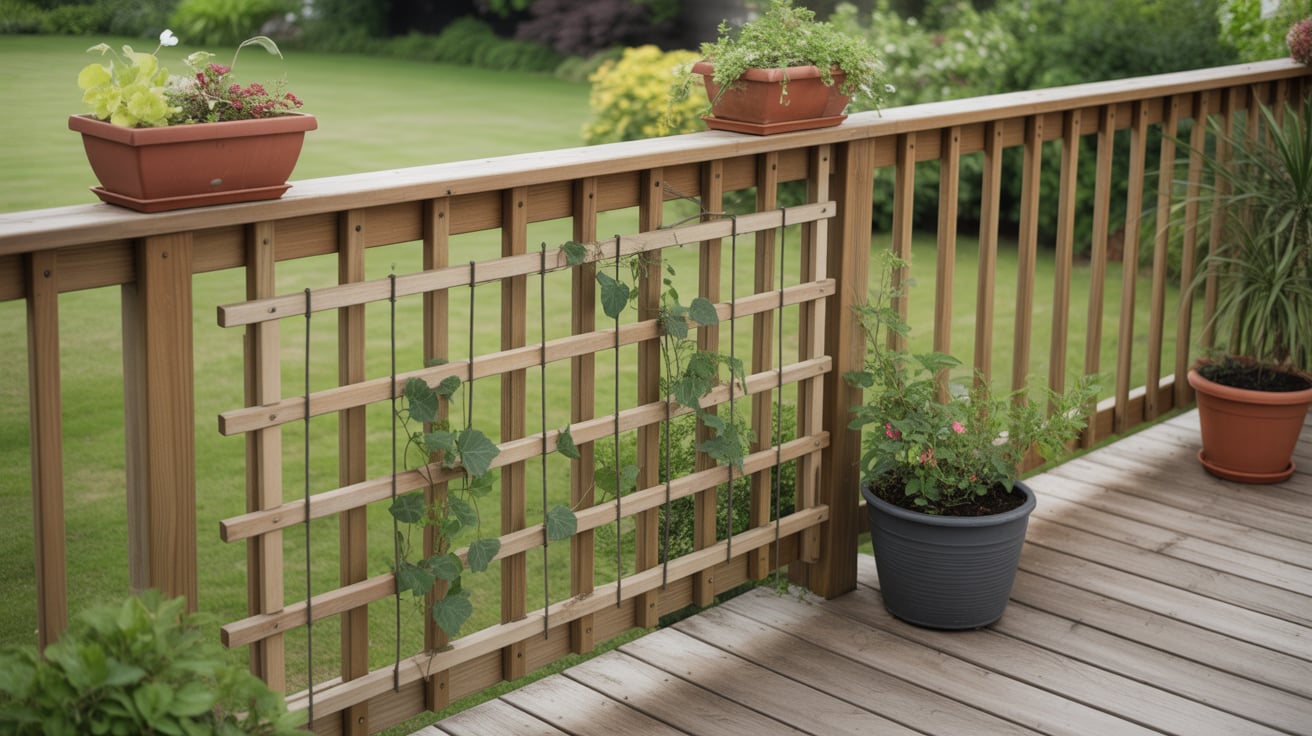 Garden Trellis Railing