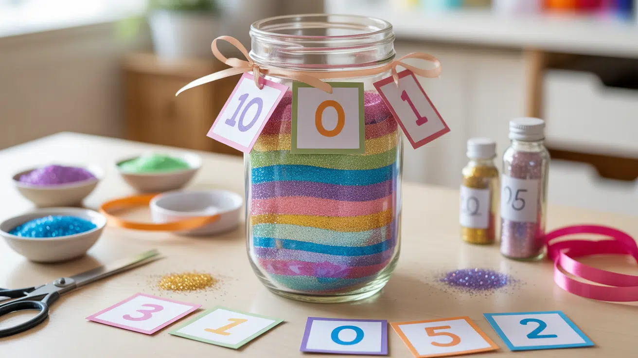 Glitter Jar Countdown