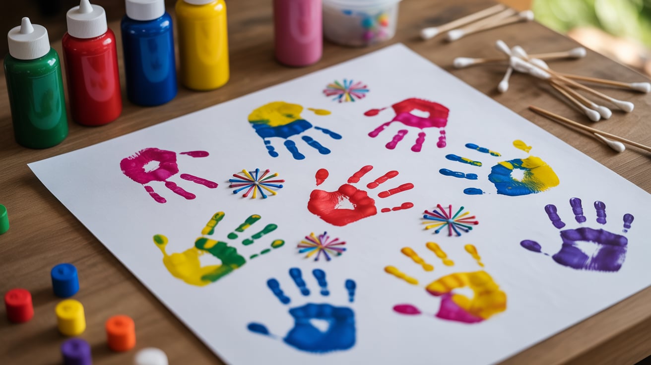 Handprint Fireworks