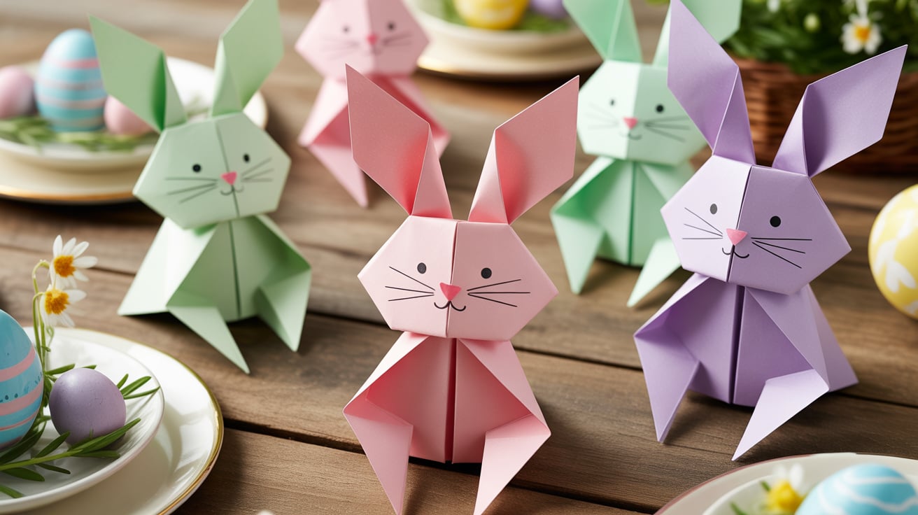Origami Bunny Place Card