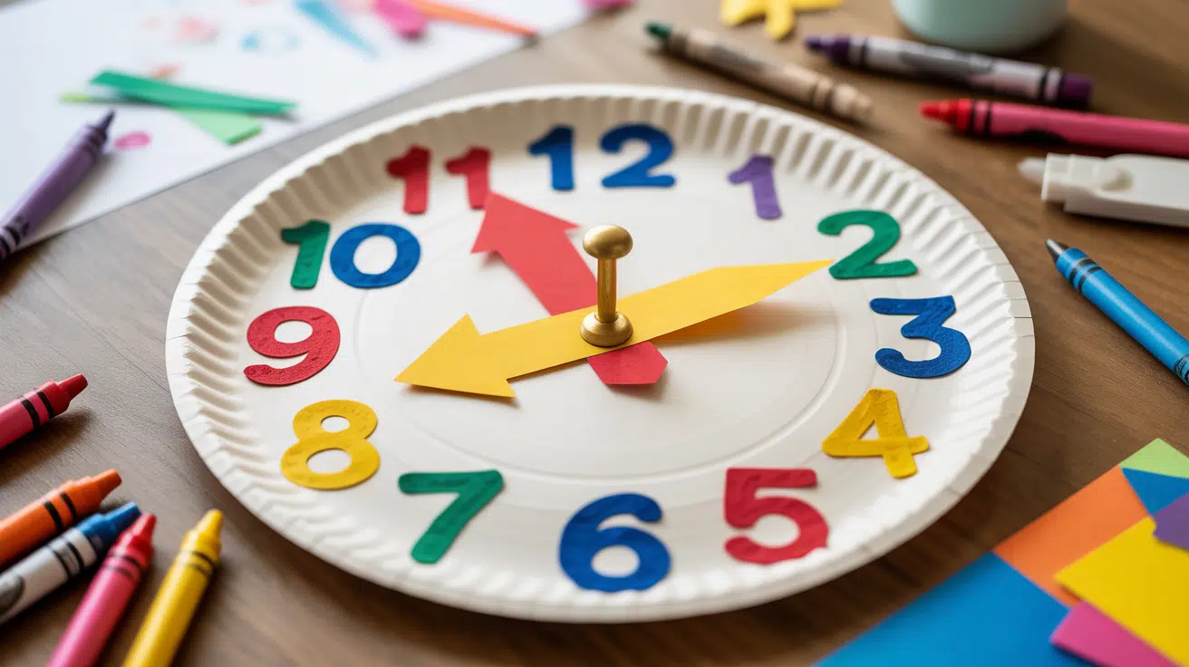 Paper Plate Countdown Clock
