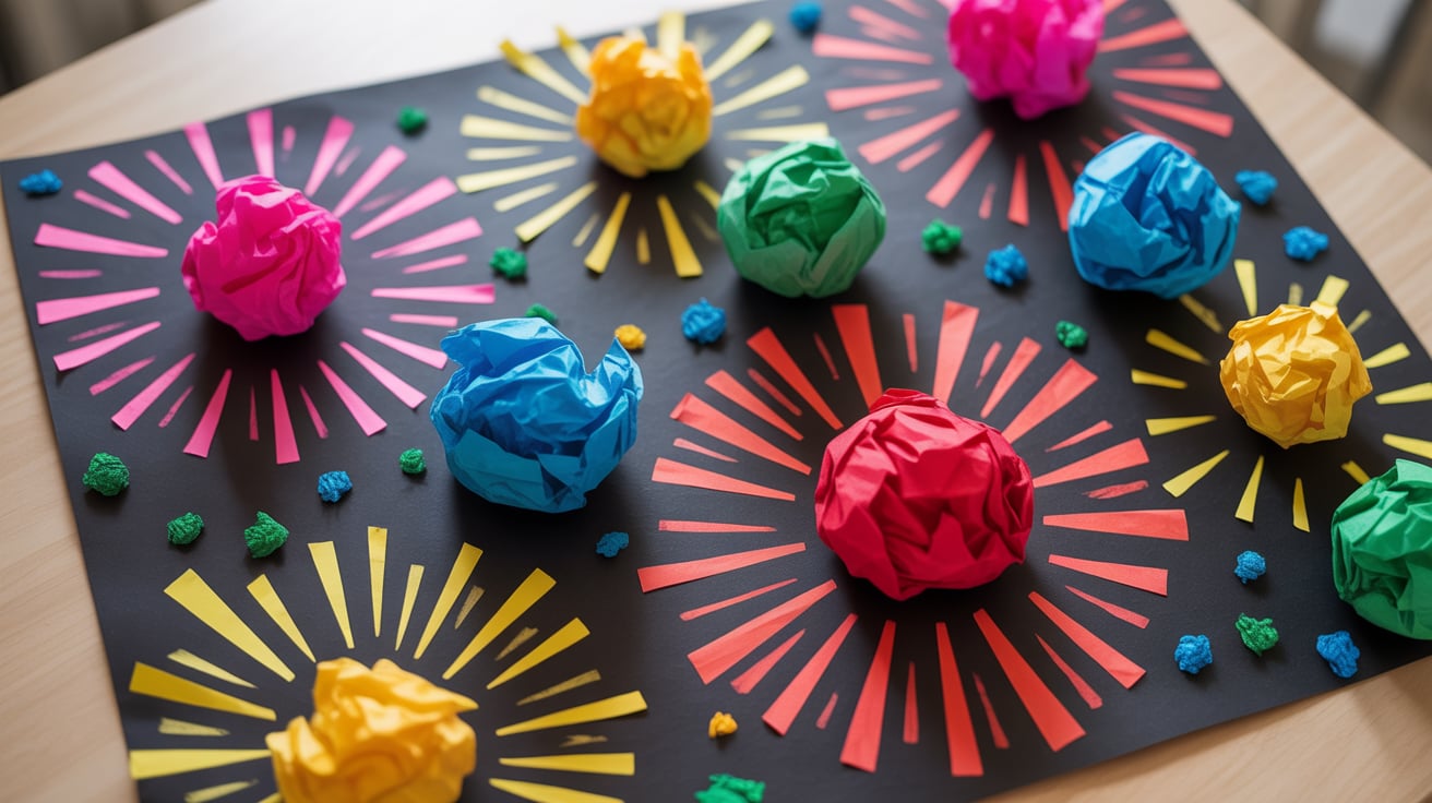 Tissue Paper Firework