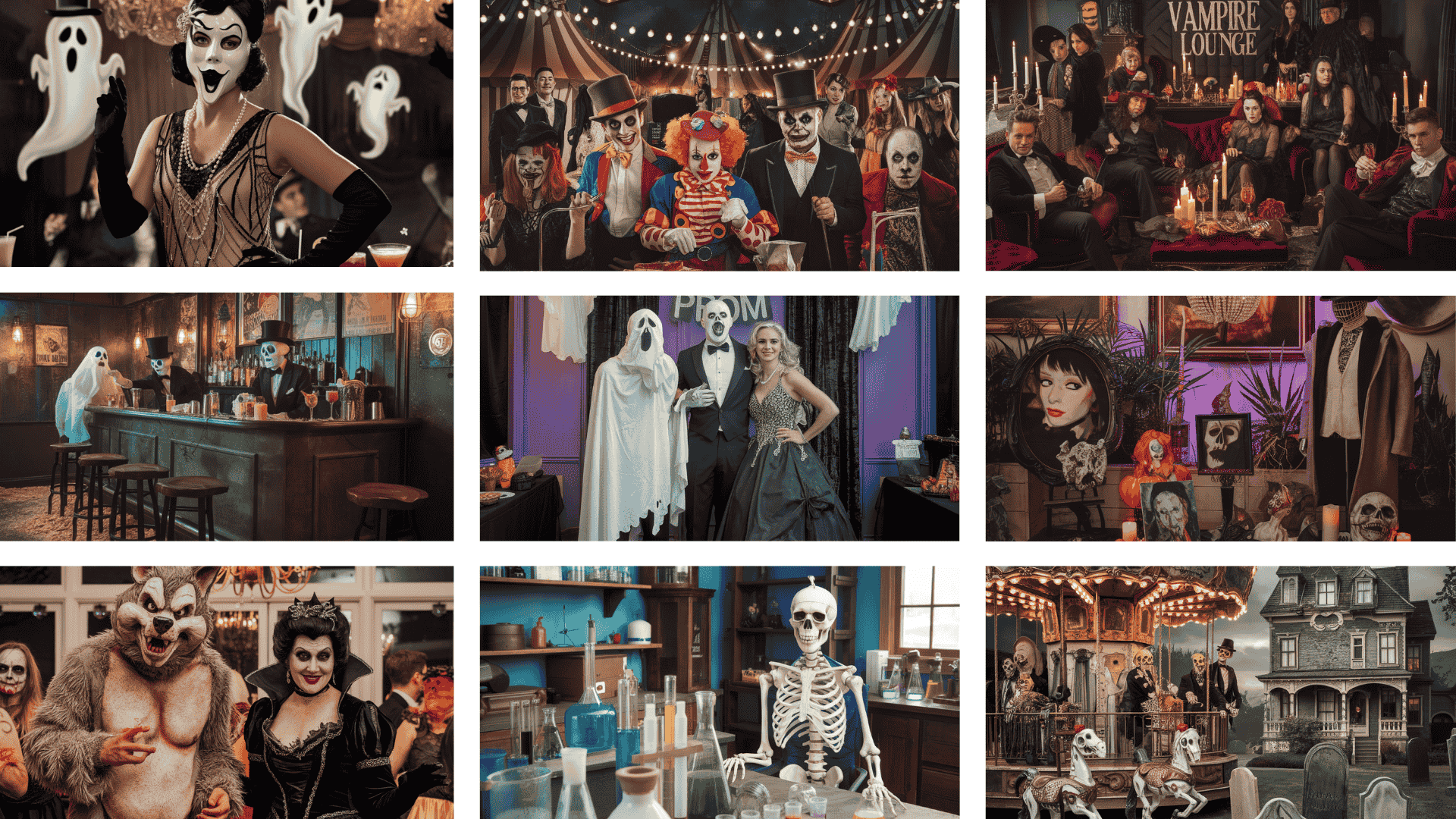 Unique Halloween Party Themes for Adults