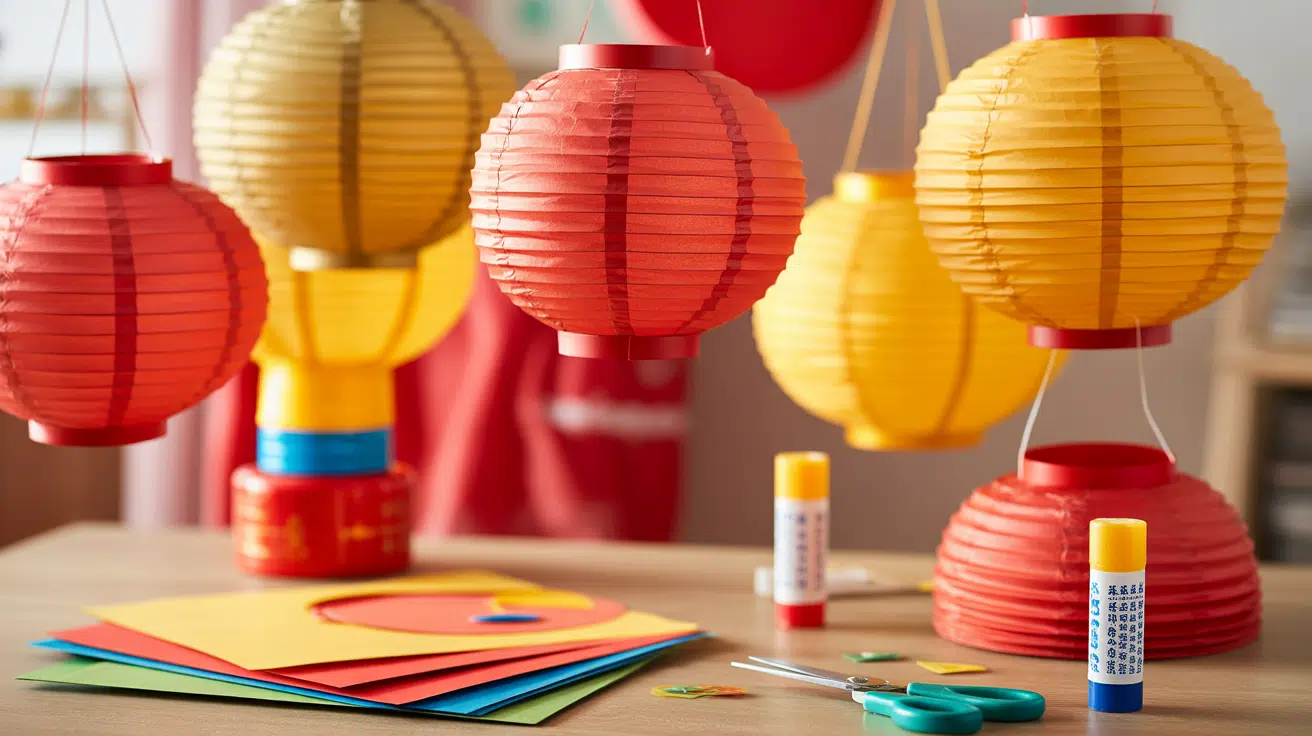 lunar new year paper lantern