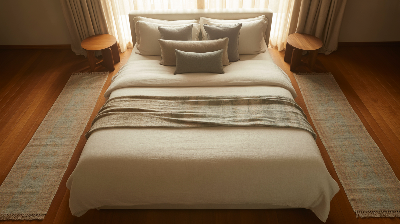 two rug layout option