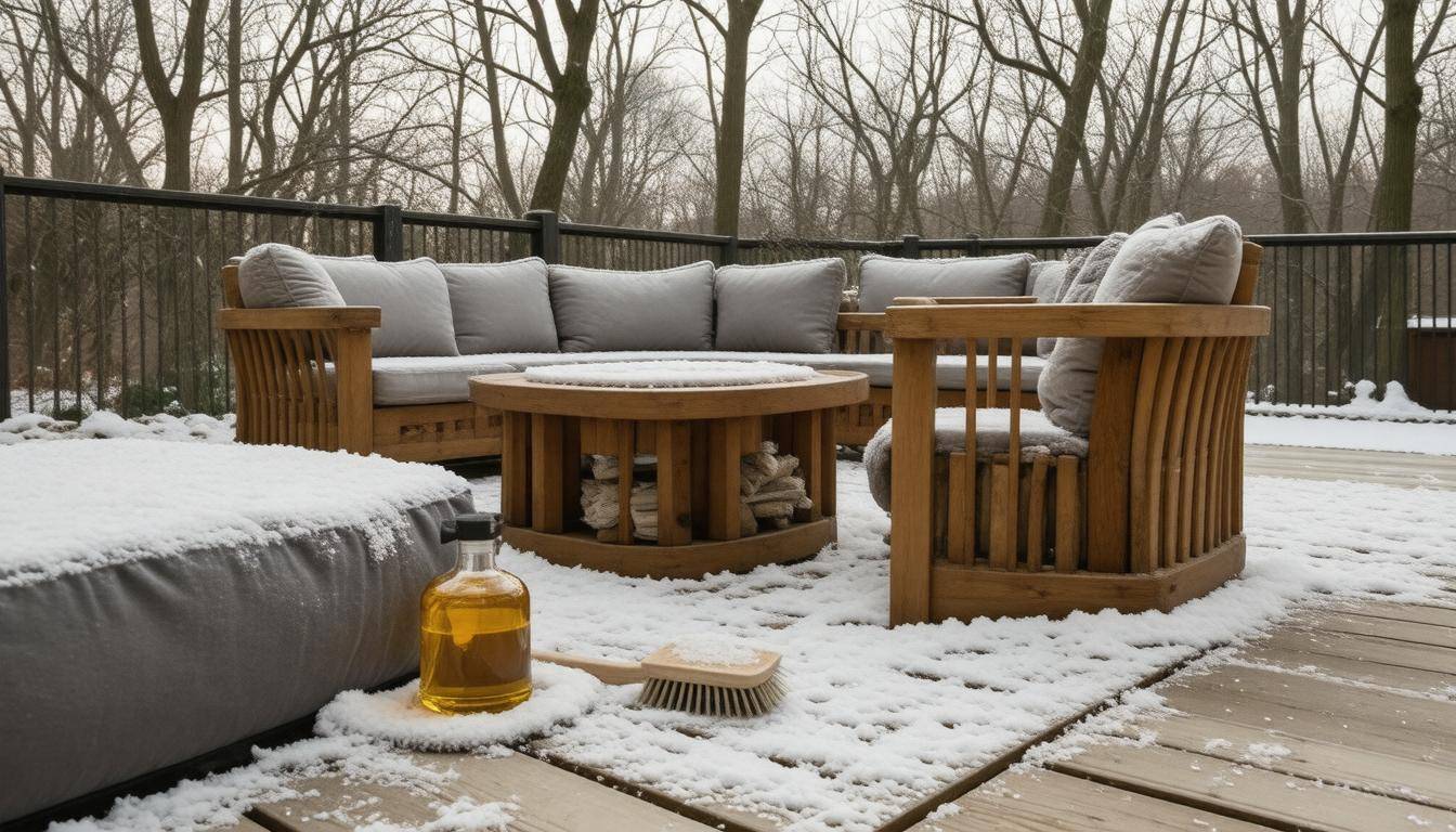 Winter-Proof Your Teak Outdoor Furniture