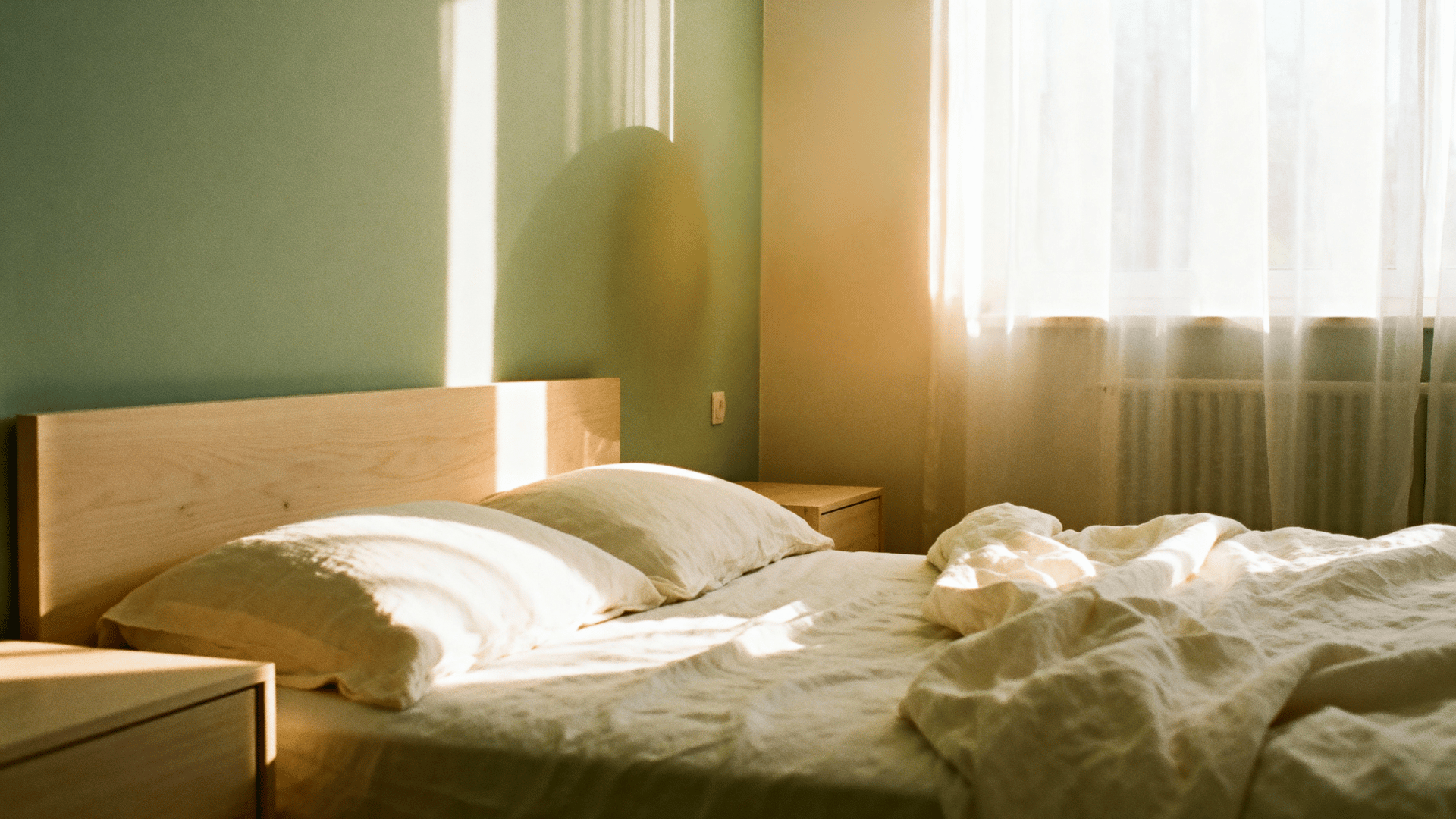 All Walls Painted in Light Sage Green