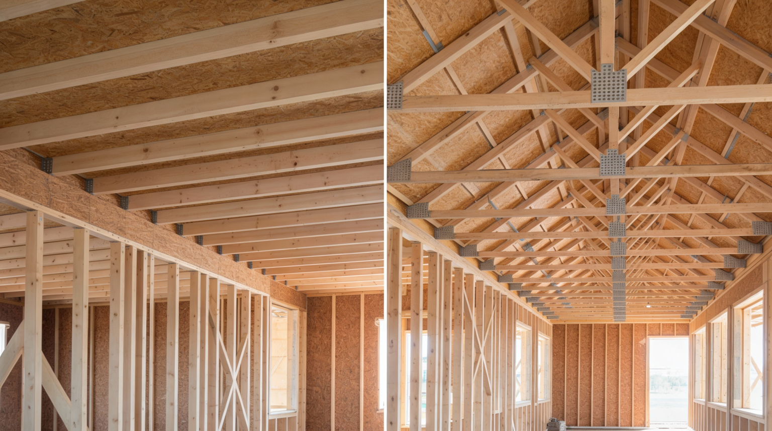Rafters or Trusses? Understanding the Roof Structure - A House in the Hills