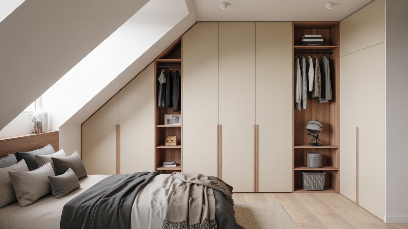 Built In Wall to Roof Wardrobes