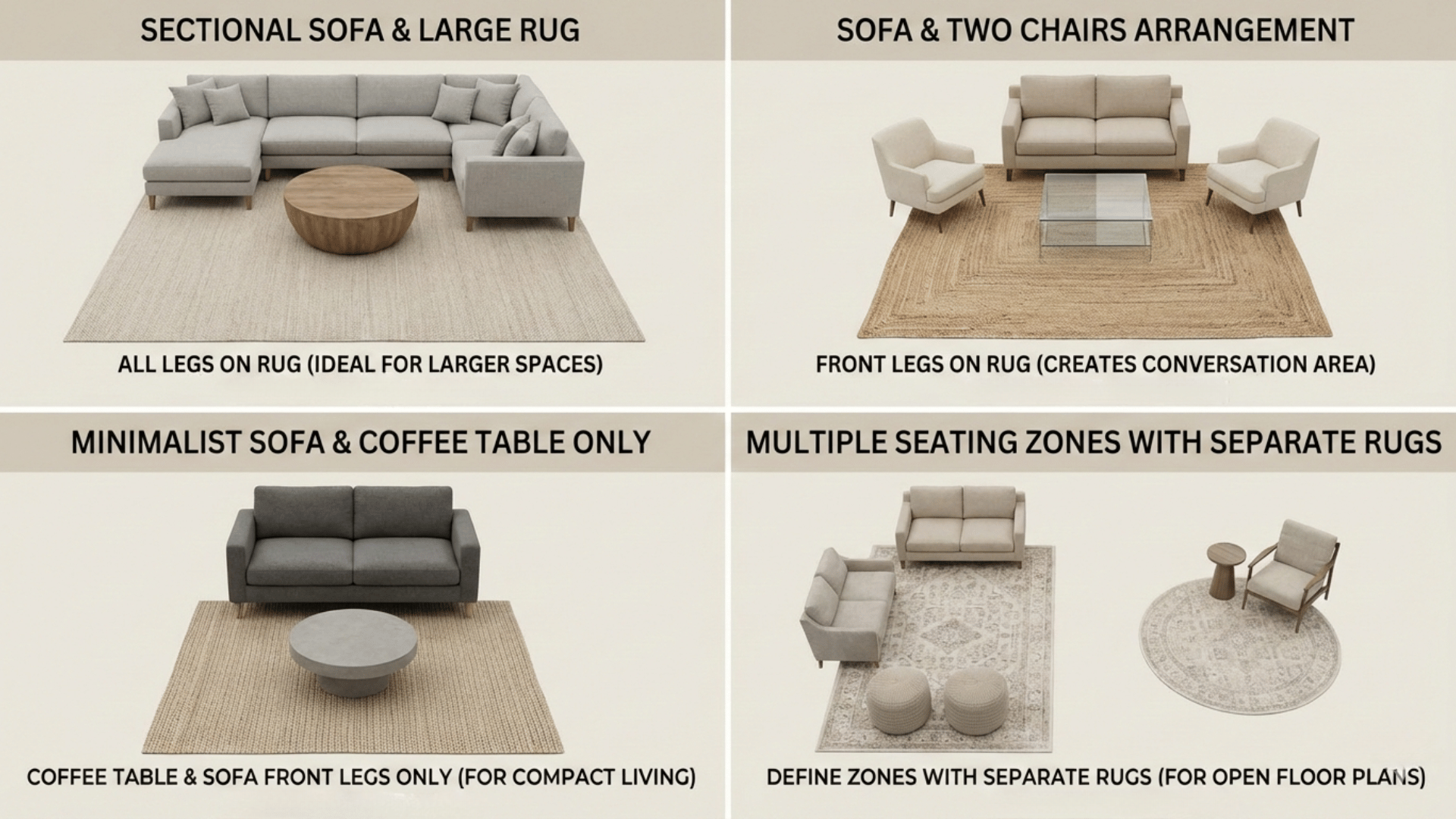 By Furniture Arrangement