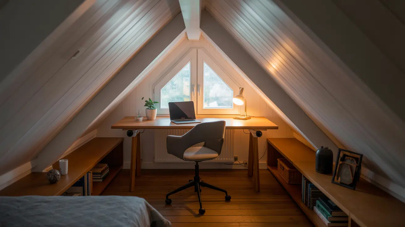 Custom Fit Sloped Wall Desk
