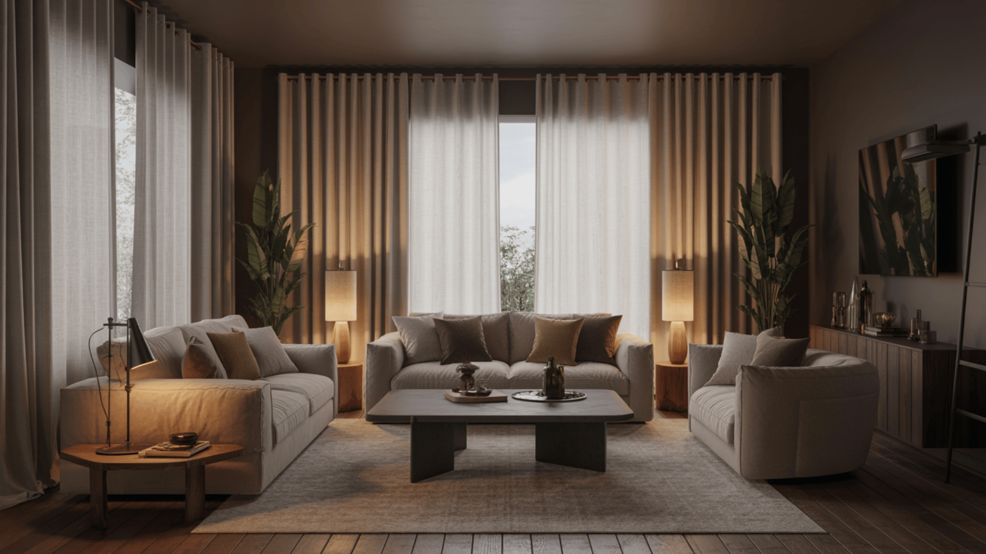 Floor to Ceiling Curtains