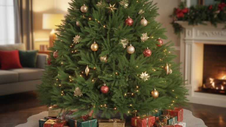 HOW TO MAKE CHRISTMAS TREE IN EASY STEPS