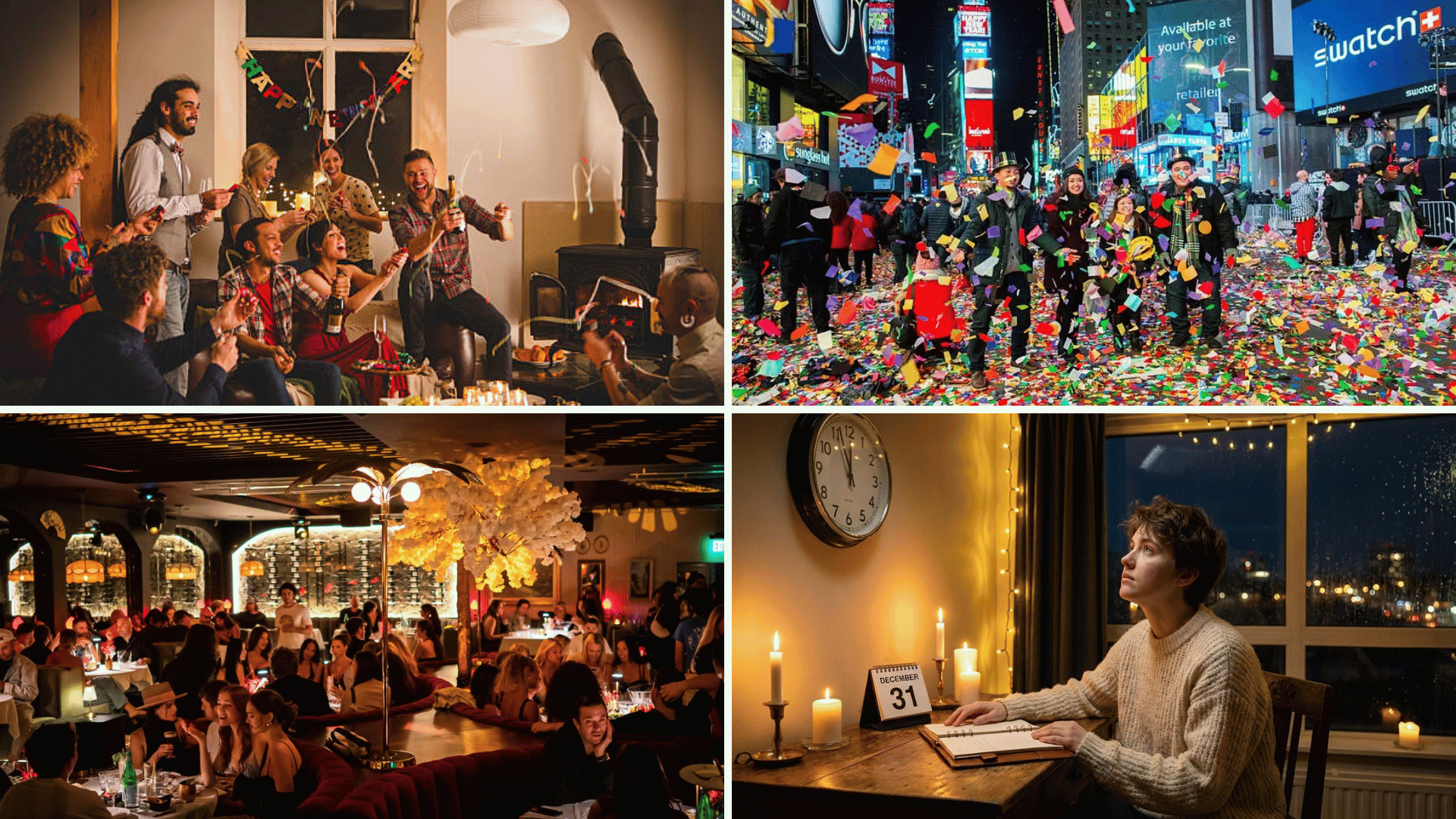 How to Celebrate New Year's Eve