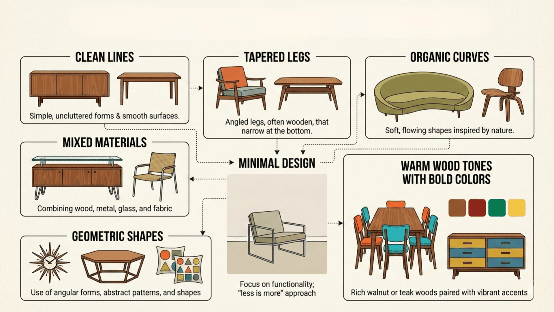 Key Characteristics of Mcm Furniture